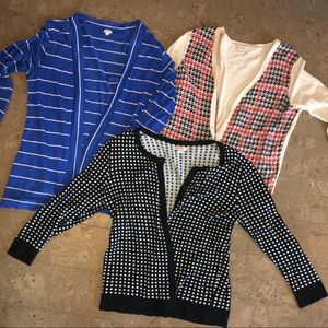 J Crew/Merona Cardigan Lot!!